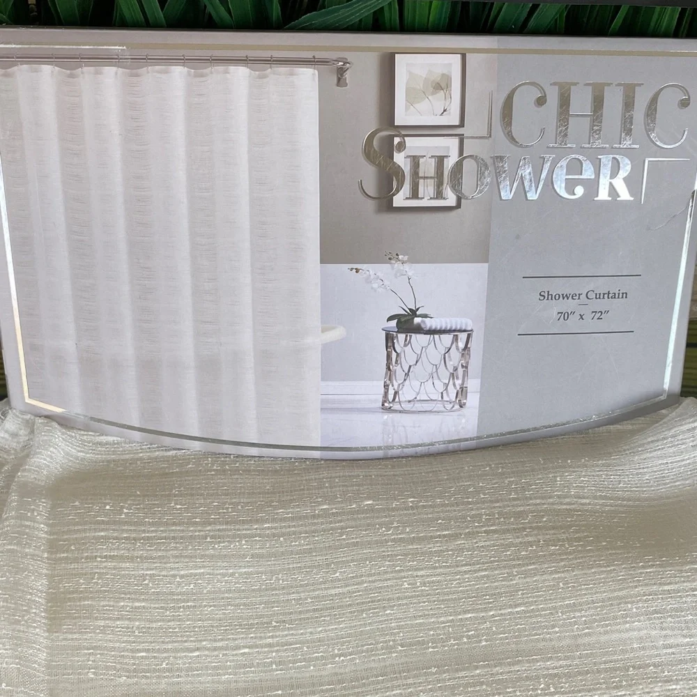 NWT Chic Shower Curtain